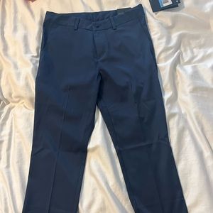 Boys Navy Nike dri fit pants NWT